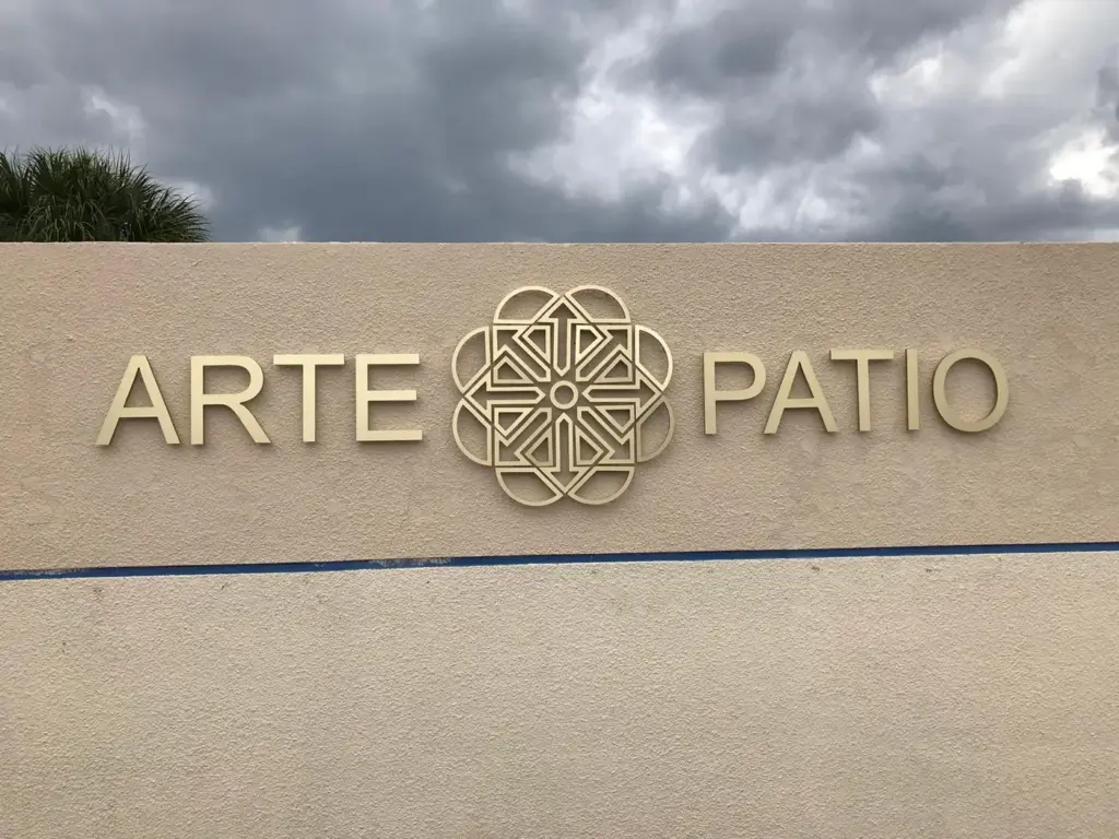 Arte Patio – Channel letters by World Signs USA, Doral