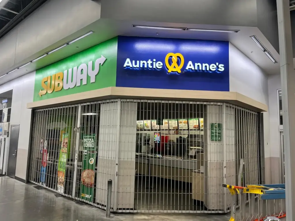 Auntie Anne's – Interior Mall Sign sign by World Signs USA, Miami
