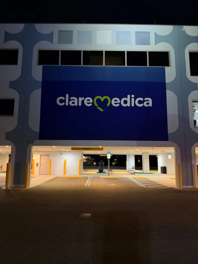 CareMax to ClareMedica – Rebrand - Wall Sign sign by World Signs USA, Tampa