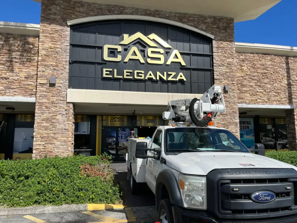 Casa Eleganza – Channel letters by World Signs USA, North Miami Beach