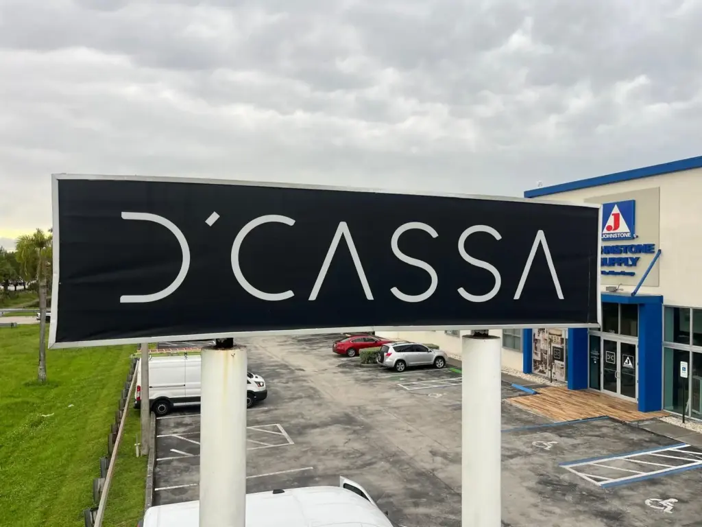 D'Cassa Kitchen & Furniture – Dimensional Letters + Monument sign by World Signs USA, Miami