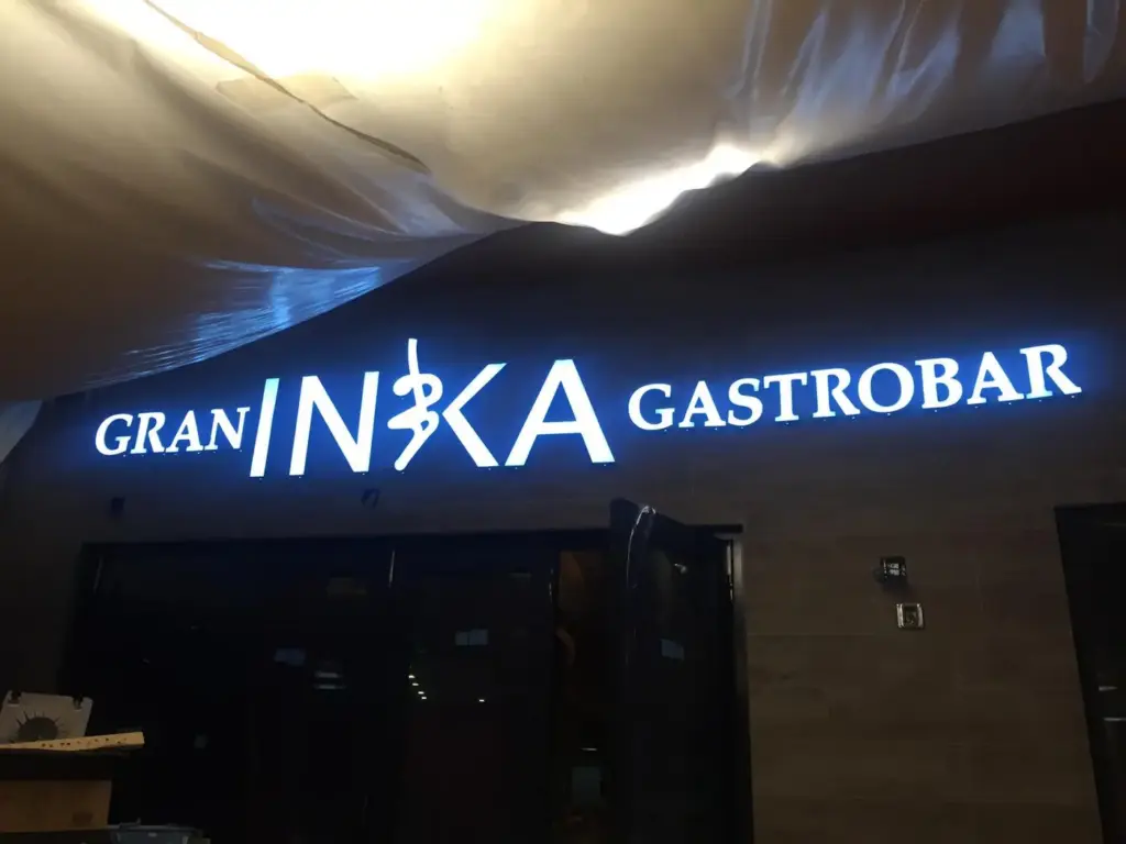 Gran Inka Gastrobar – Channel letters by World Signs USA, Doral