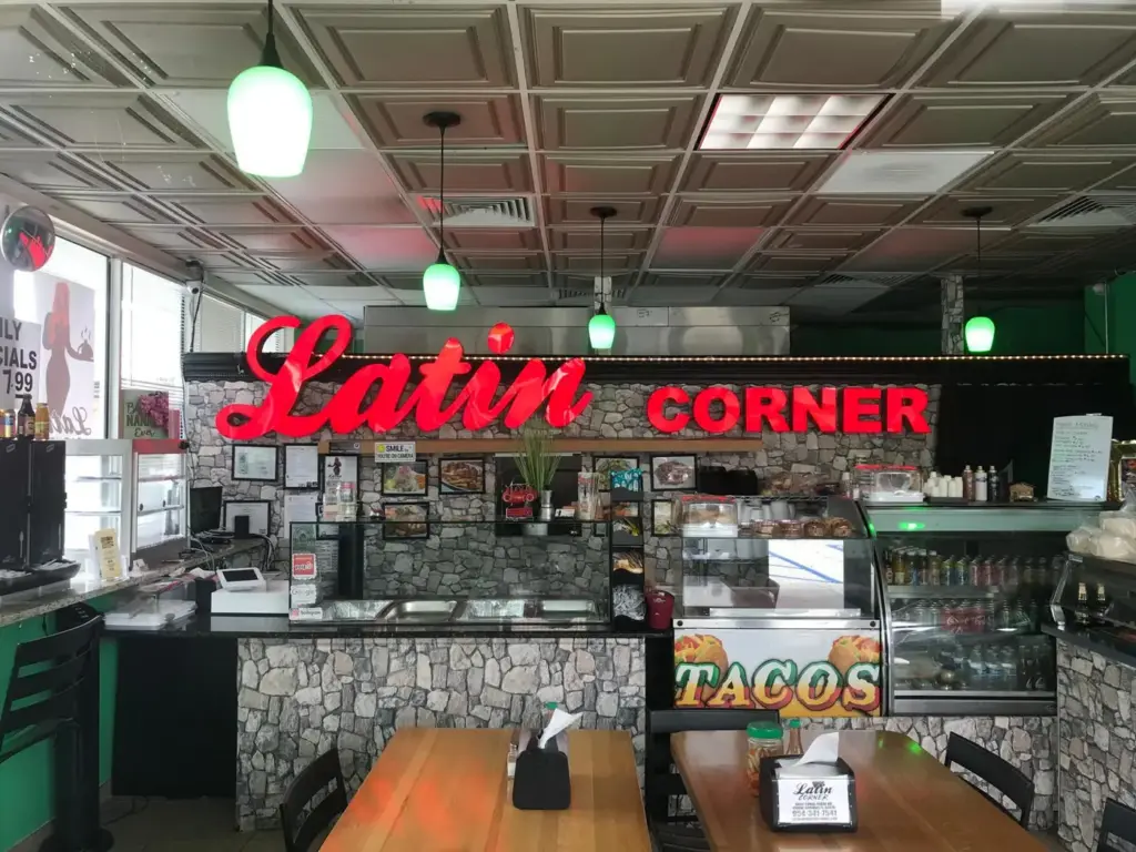 Latin Corner – Interior sign + Channel letters by World Signs USA, Coral Springs