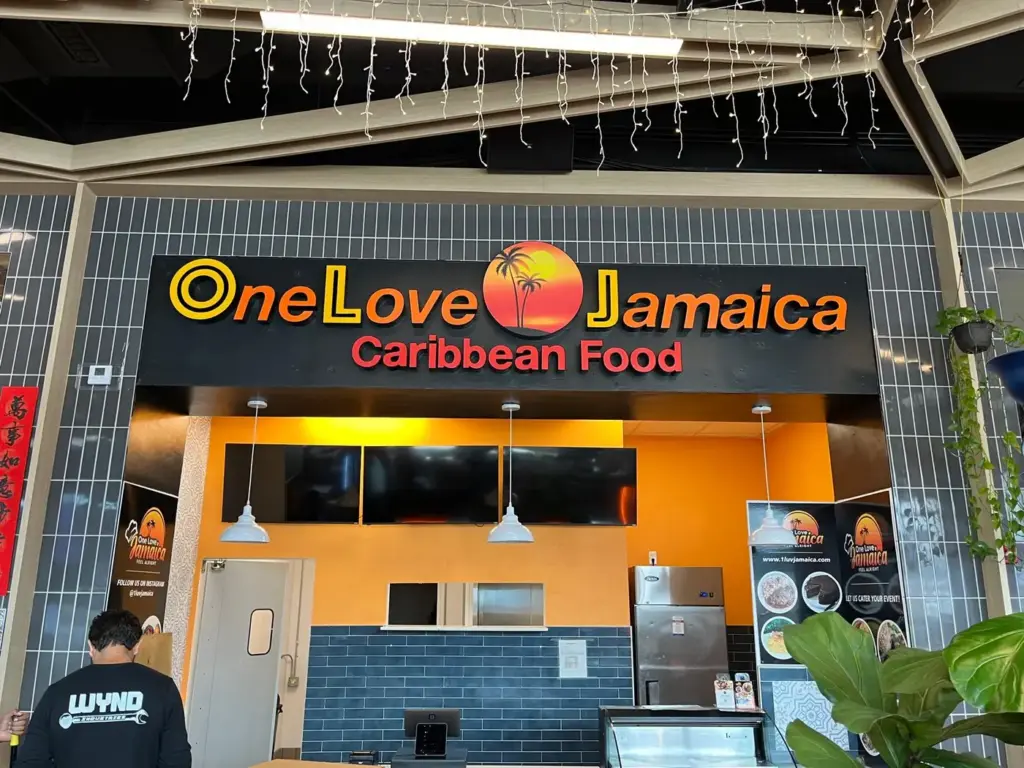 One Love Jamaica Caribbean Food – Channel letters by World Signs USA, South Florida