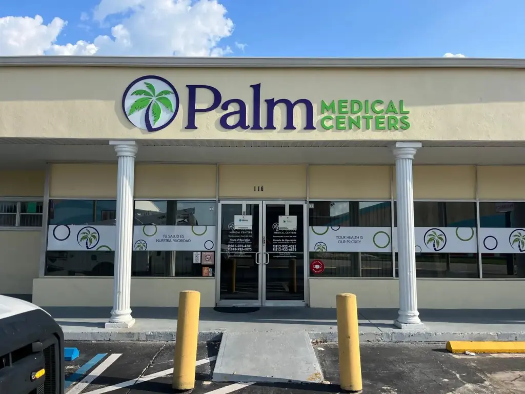 Palm Medical Centers – Channel Letters + Interior Logo sign by World Signs USA, Tampa