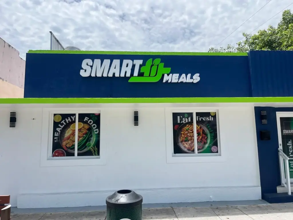 Smart Meals - After the Gym – Channel Letters sign by World Signs USA, Miami