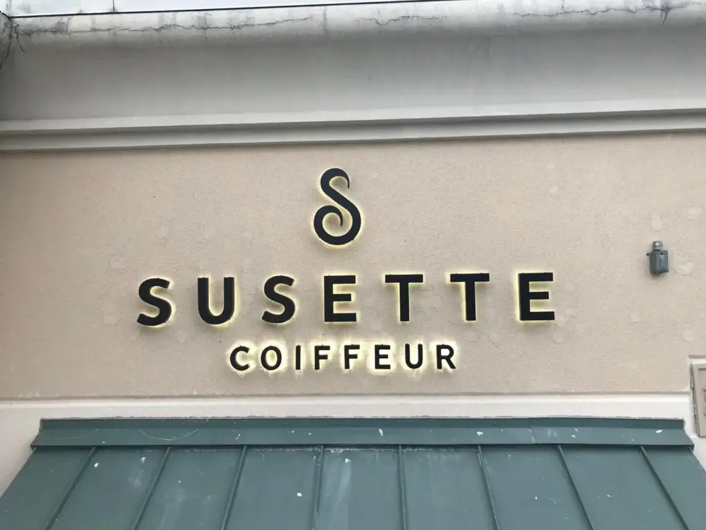 Susette Coiffeur Salon & Spa – Channel letters by World Signs USA, Miami Lakes