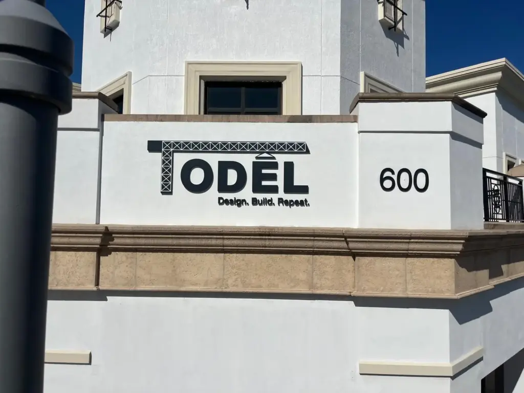 Todel – Dimensional Letters sign by World Signs USA, Miami